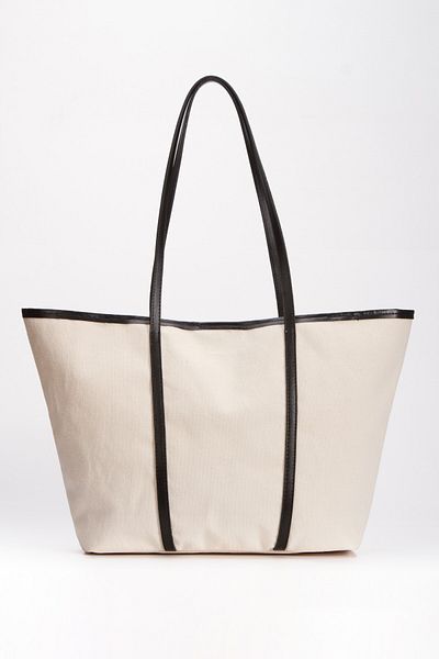 BAHELS Black Nuage Canvas Tote Shoulder Bag