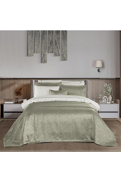 Sarev Adia Beige Double Bedspread