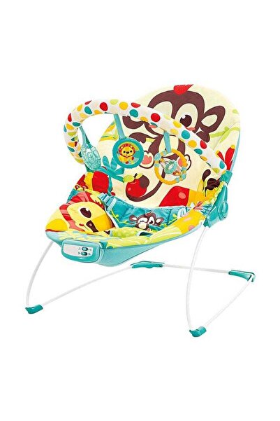Baby Cara كرسي هزاز للأطفال حديثي الولادة وحتى الأطفال الصغار مع موسيقى