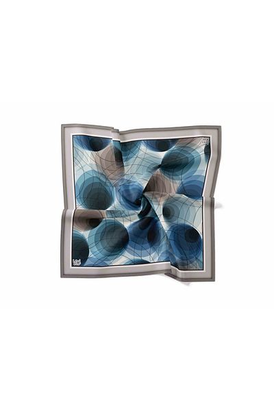 Levidor Μοτίβο μεταξωτό μαντίλι Twill-3861 - Χρώμα-07