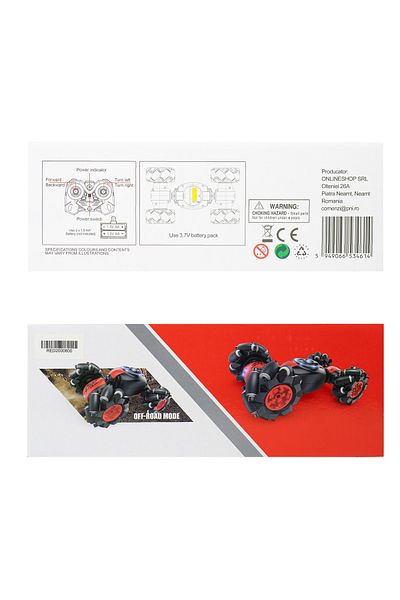 PNI Jucărie off-road Silvercloud RedTwo, cu telecomandă și controler de gesturi 500mAh