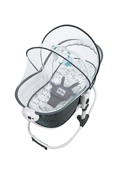 BabyCara سرير هزاز فاخر 6 في 1 متعدد الوظائف للأطفال حديثي الولادة