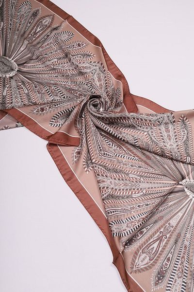 Levidor Patterned Indian Silk Shawl - Pattern-04 - Color-14
