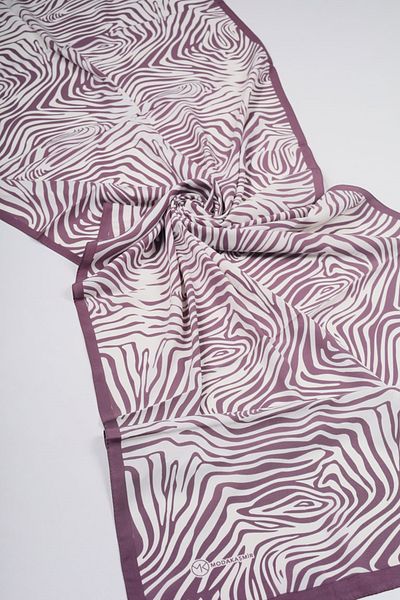Modakaşmir Fashion Cashmere Purple Series Medina Silk Shawl - Pattern-01 - Color-04