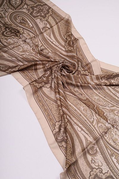 Levidor Patterned Indian Silk Shawl - Pattern-06 - Color-13