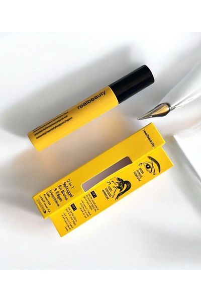 real beauty Clear eyebrow styling mascara
