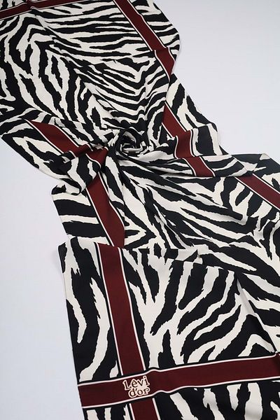 Levidor Patterned Medina Silk Shawl - Pattern-02 - Color-04