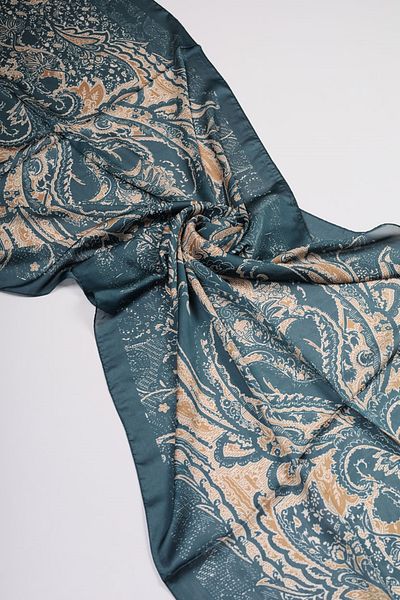 Levidor Patterned Indian Silk Shawl - Pattern-05 - Color-08