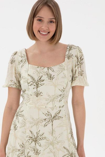 U.S. Polo Assn. Women's Lemon Woven Dress Tekspor 218857 .0