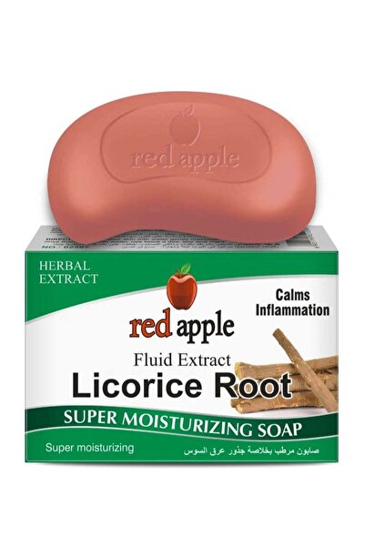 Red Apple صابون مرطب بخلاصة جذور عرق السوس 100جرام