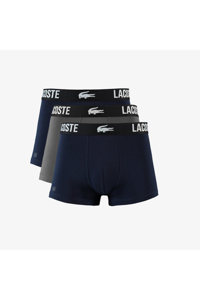 Lacoste Erkek 3'lü Renkli Boxer