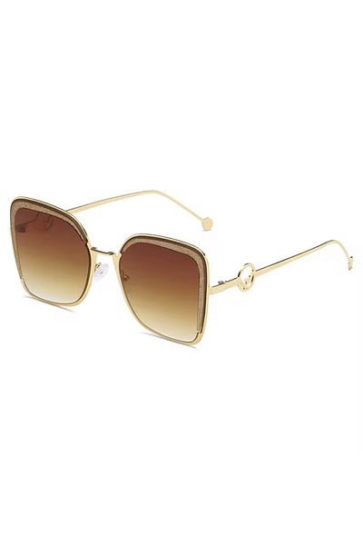 gulflower nude Women Rober Sunglasses Nude