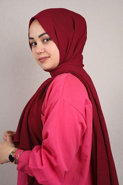 Levidor Solid Color Aerobin Jazz Shawl - Pattern-05 - Color-21