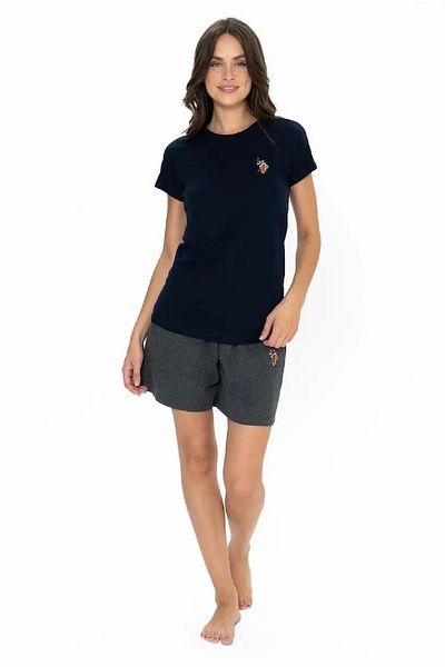 U.S. Polo Assn. U.S. Polo Assn. 20000 Set de pantaloni scurți sport cu jumătate de mânecă cu gât