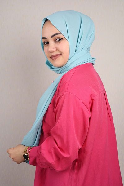 Levidor Solid Color Aerobin Jazz Shawl - Pattern-05 - Color-08