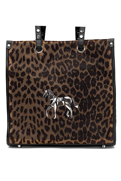 Guja 25YG608 Kadın Omuz Çantası Leopar