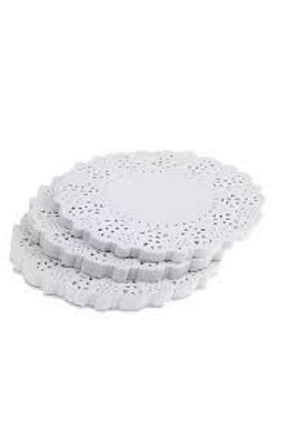 Dolphin Coaster with Lace Pattern, 11.5 cm 50's