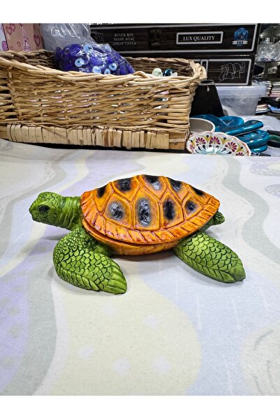 ATÖLYE SAİT Kaplumbağa karetta polyester pudralık