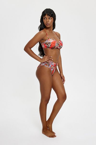 Louren B11035 Empty Coated Strapless Bk Tk