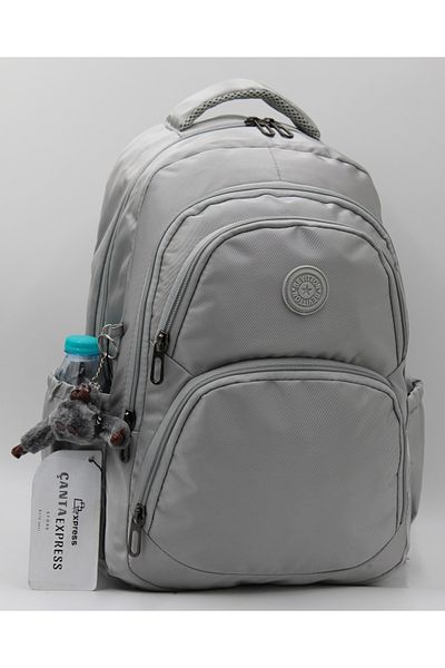 Bevitton Γκρι αδιάβροχο ύφασμα Unixes School Backpack 2100.