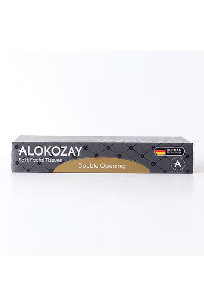 Alokozay Soft Facial Tissues - Car Tissues (ASSORTED COLOUR BOXES) - 70 Sheets X 2 Ply X 5 Boxes