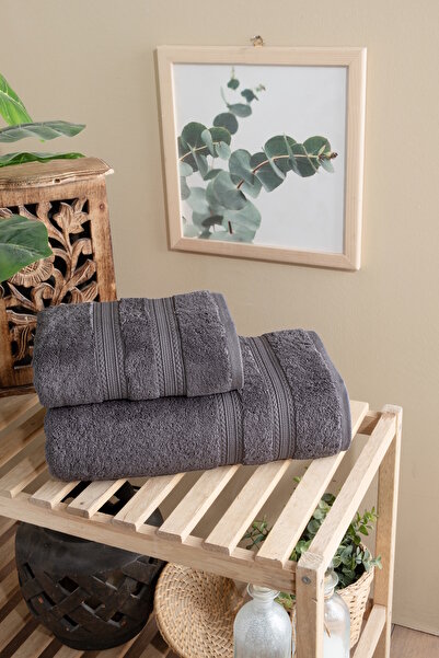 Nuşa DIANA Cotton 70x140 and 50x90 2Li Towel Set