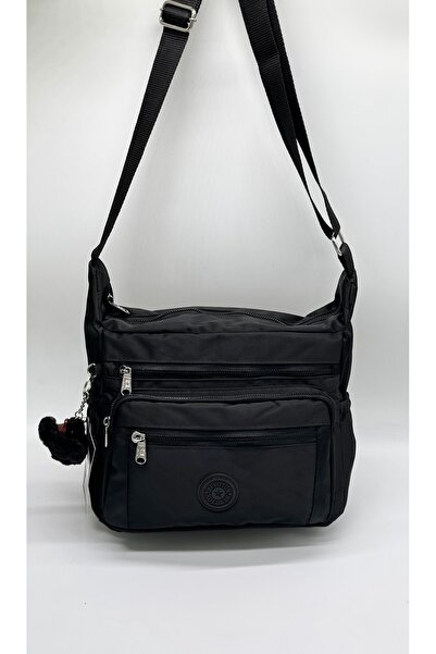 Bevitton Geanta de umar de dama 4100 - Tesatura neagra rezistenta la apa