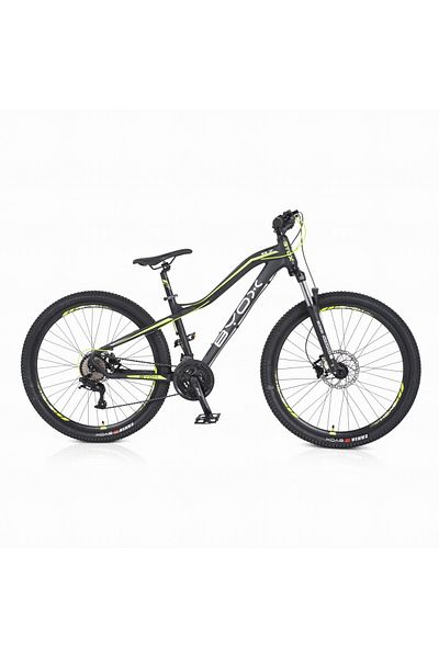 OEM Bicicleta copii cu cadru din Aluminiu, Byox Alloy 27.5“ Inch, 24 viteze, Schimbator Fata si Spate