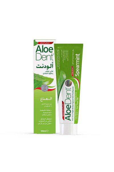 AloeDent Aloedent Triple Action Mint Toothpaste - 100 ml