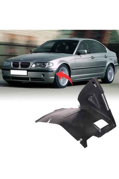 gkl Bmw E46 Sedan Ön Çamurluk Davlumbazı Uç Sol 1997-2006 51718193811