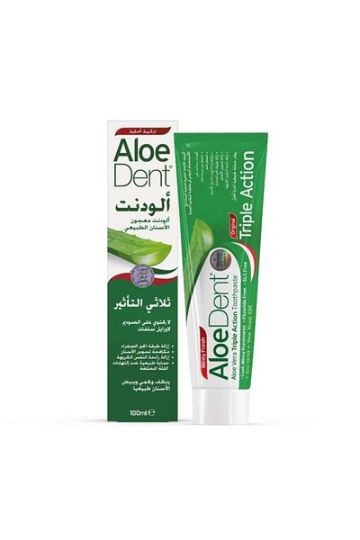 AloeDent Aloedent Triple Action Toothpaste - 100 ml