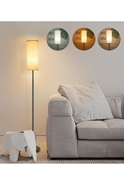 HOME LONDON BREEZE Modern Ayaklı Lamba LED Kısılabilir, 3 Renk Sıcaklığı (2700-6500K), Enerji Sınıfı G