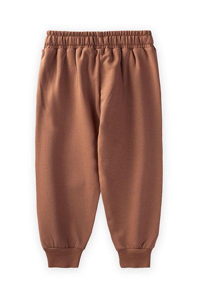 Cigit Basic Tracksuit 1-9 Years Dark Brown