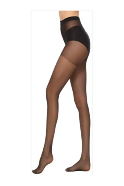 Dark 6 darabos fényes, 15 denieres vékony szabású fekete harisnyanadrág
