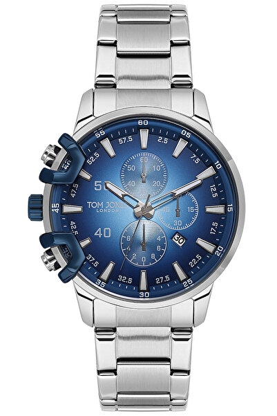 Tom Jones Men's Wristwatch Calendar Highlighter Numerals Tj.1183D-2A