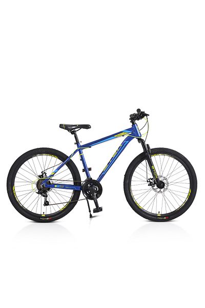 OEM Bicicleta copii cu cadru din Aluminiu, Byox Select Blue 26 Inch, 21 viteze Shimano, Frane pe disc