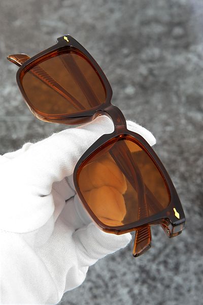 LUPİX Brown Frame Brown Glasses Women Men Unisex Sunglasses