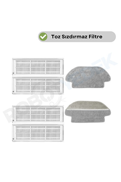 robotyedek Xiaomi Mop Pro Styj02ym - alb, filtru Hepa de înlocuire compatibil...