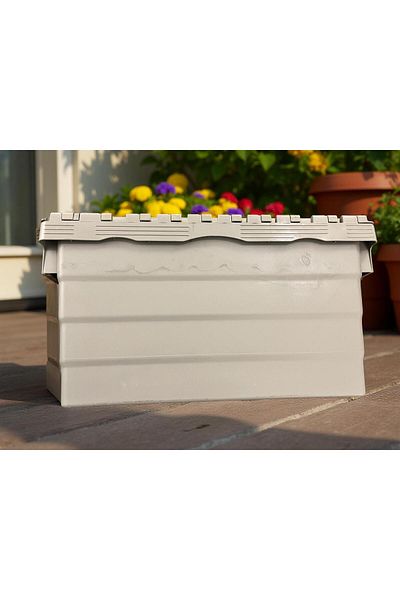 Aslan Ticaret (2 Pcs) Plastic Case with Conical Hinge Cover 400*600*420