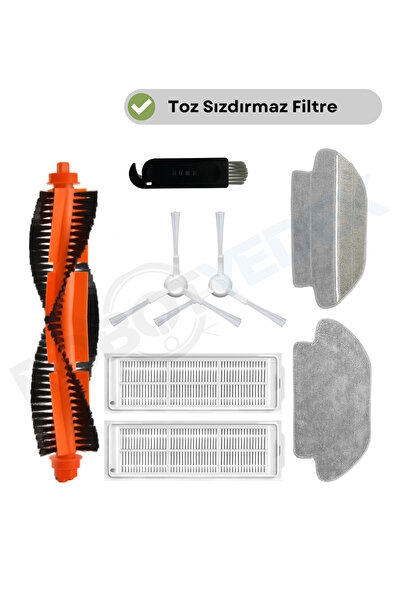 robotyedek Xiaomi Mop Pro Styj02ym - Alb, Set de reînnoire compatibil cu 8 piese