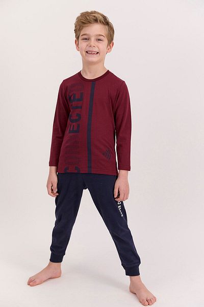 ROLY POLY Set pijamale pentru băiat roșu Claret Rp2542-c