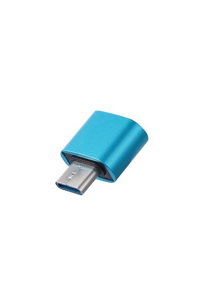 Gplus Blue USB to Typec Otg Converter Adapter Android Dvr Compatible Chip