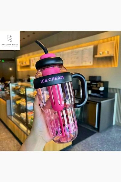 HACIOGLU STORE Detoxified and Strainer Sports Flask - Water Bottle