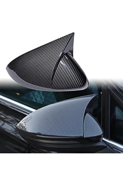 gkl Golf 8 Ayna Kapağı Sağ Yarasa(Kapak üstü)Karbon Kaplama 2020-2023