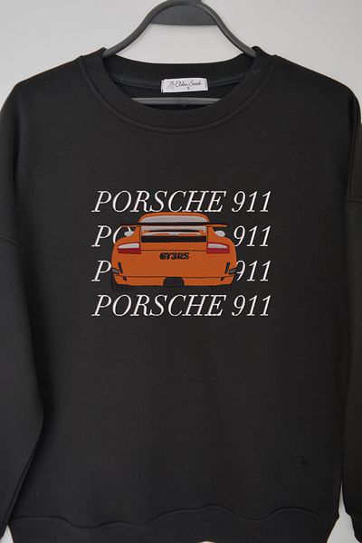 EldenStitch Hanorac oversize unisex brodat 911 GT3-RS