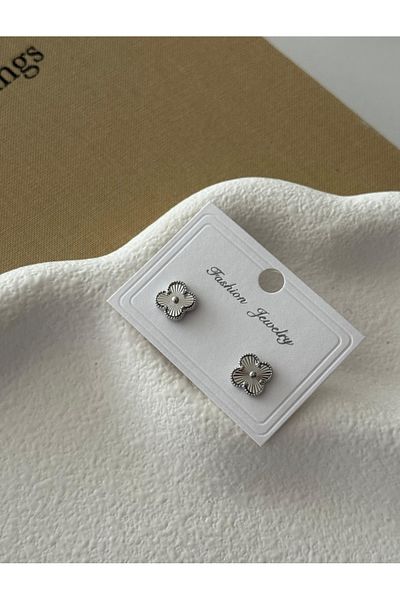 NAVY Special Series Brand Model Silver Color Unalterable Earrings