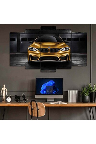 EVLOYA BMW M4 F82 - 5 Parçalı Araba Tablo
