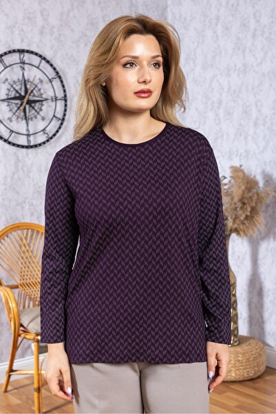 Mutlu City Γυναικείο νέο μοντέλο υψηλής ποιότητας στρογγυλή λαιμόκοψη Μεσαίων...