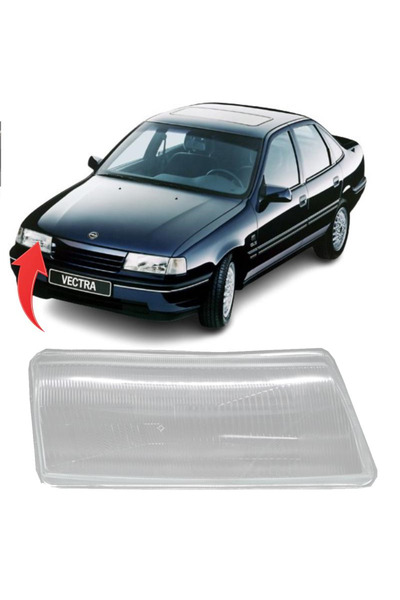 Wisco Opel Vectra A 93 95 Uyumlu Far Camı Sağ 1216494CAM
