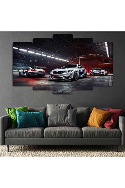 EVLOYA BMW M4 GT4 - 5 Parçalı Araba Tablo